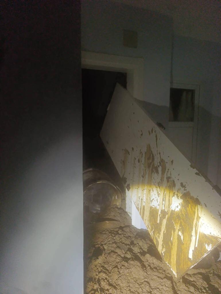 Hatayda toprak kayması