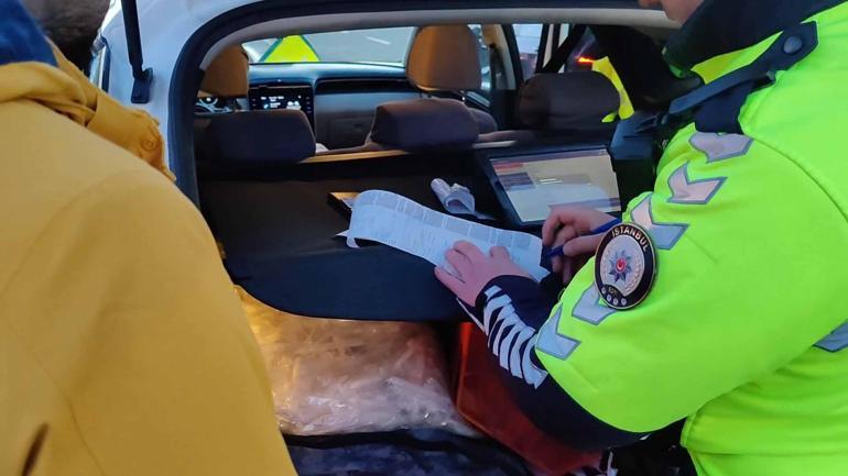 Zeytinburnu’nda dron destekli ‘kaynak’ denetimi: 37 sürücüye ceza