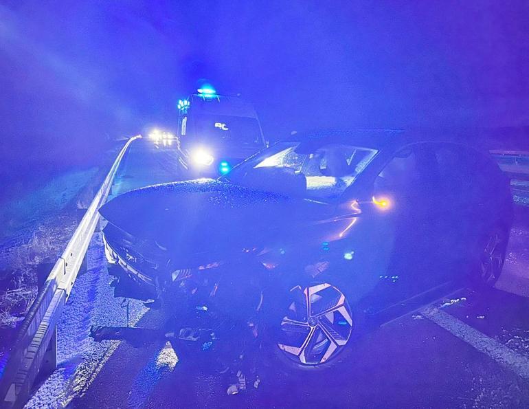 Aksarayda 2 otomobil çarpıştı: 5 yaralı