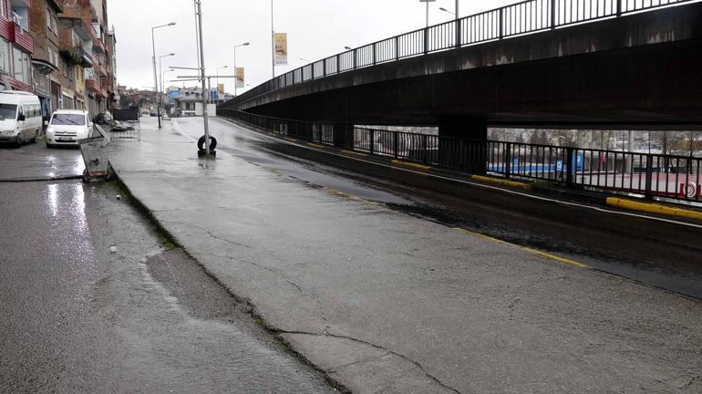 Köpekten kaçarken otobüsün çarptığı üniversiteli ağır yaralandı, kaza kamerada