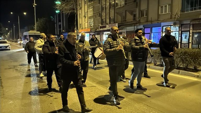 Tekirdağlılar bando takımı ile sahura kalktı