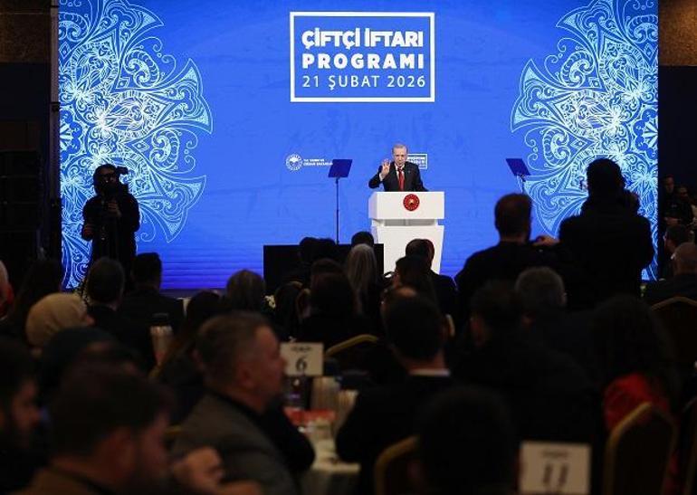 Cumhurbaşkanı Erdoğan: 2026 için tarıma doğrudan ve dolaylı olarak ayırdığımız rakam tam 939 milyar lira