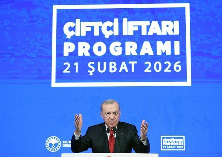 Cumhurbaşkanı Erdoğan: 2026 için tarıma doğrudan ve dolaylı olarak ayırdığımız rakam tam 939 milyar lira