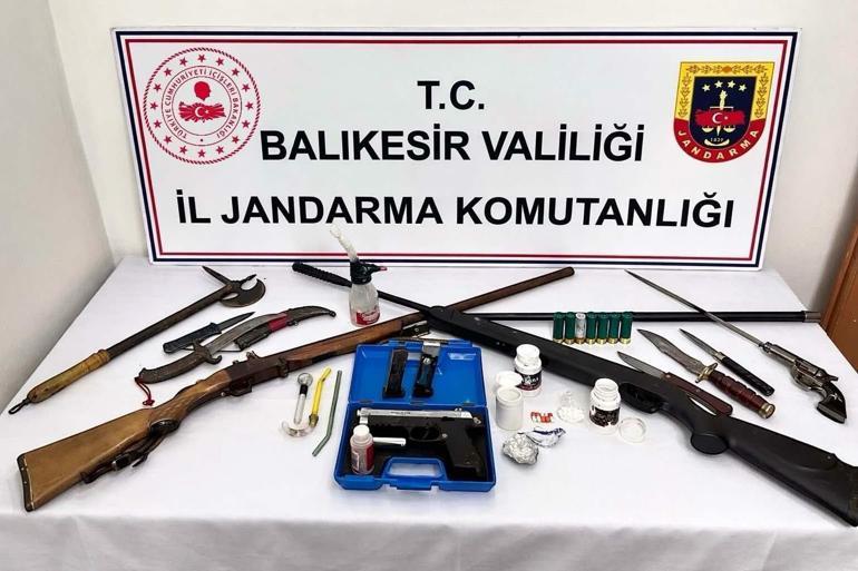 Balıkesir’de uyuşturucu operasyon: 17 tutuklama