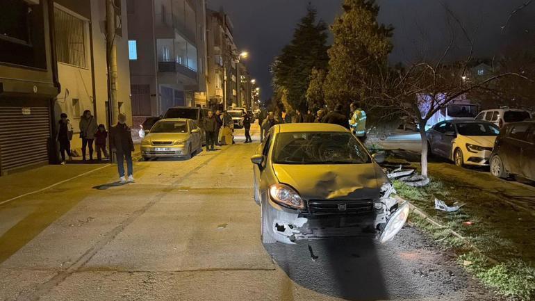 Ehliyetsiz sürücünün kullandığı otomobil, elektrikli bisiklete çarptı; 1’i ağır 2 çocuk yaralandı