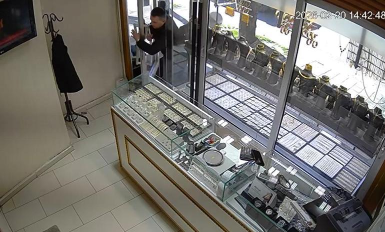 Kuyumcuya silahlı soygun girişiminde bulunan şüpheli yakalandı