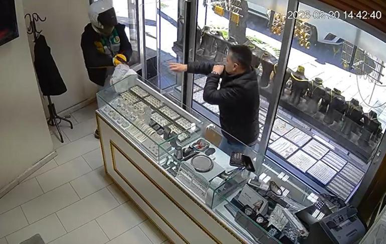 Kuyumcuya silahlı soygun girişiminde bulunan şüpheli yakalandı