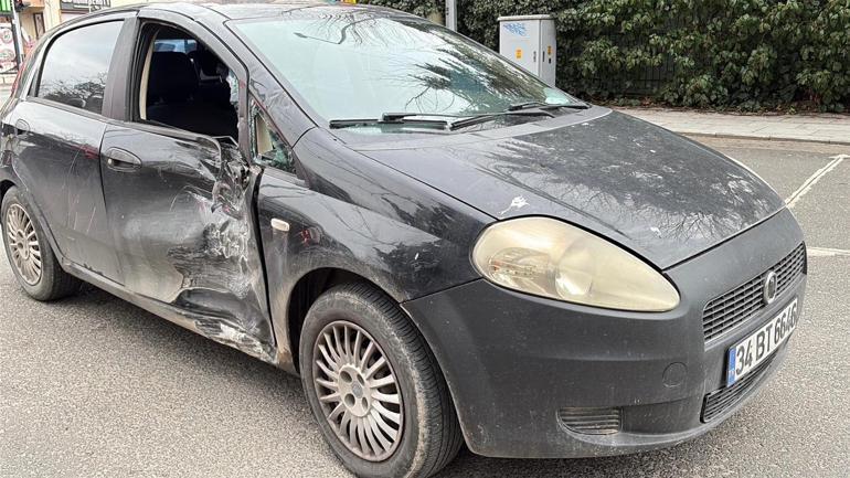 Otomobille çarpışan motosikletin sürücüsü ağır yaralandı