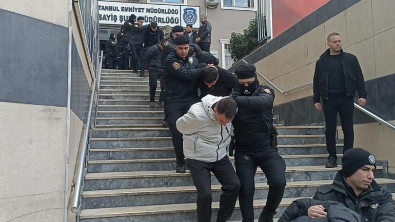 İstanbul merkezli 5 ilde suç örgütüne operasyon: Şüpheliler adliyeye sevk edildi