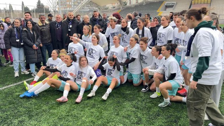 Avcılar’daki kızların büyük başarısı; iki yılda 1inci Lige yükseldiler