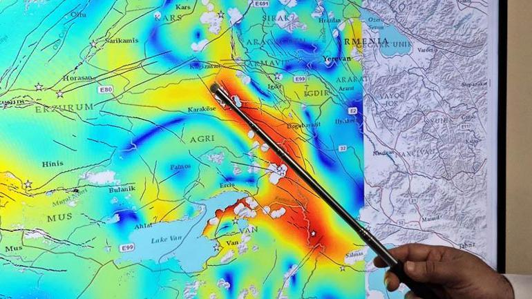 Van hattı Karstan İrana kadar deprem açısından en gergin yer