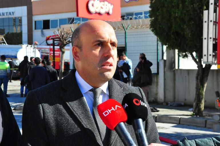 Manisada oyuncak fabrikasında yangın