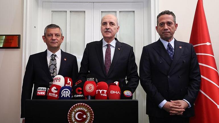 TBMM Başkanı Kurtulmuştan Özgür Özele ziyaret