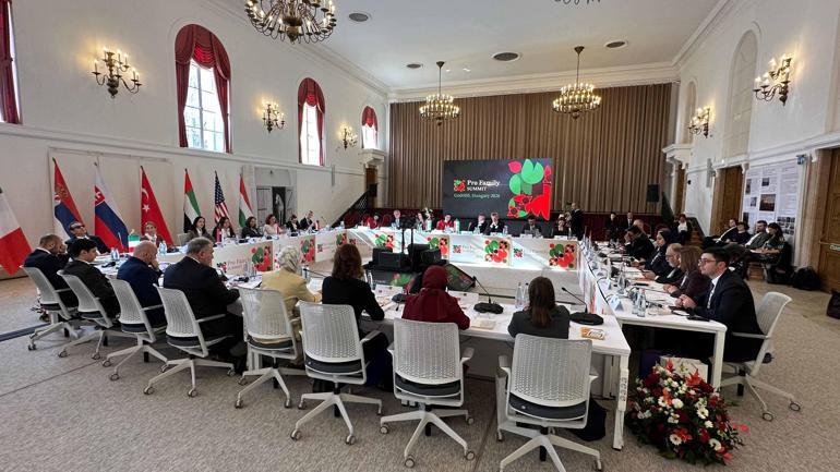 Bakan Göktaş, Macaristan’da düzenlenen ‘Aile Odaklı Zirve’de konuştu