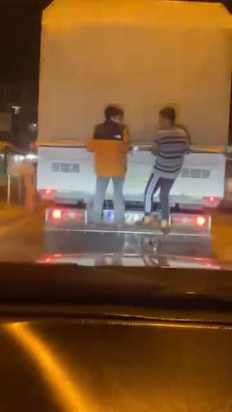 Hatayda çocukların tehlikeli yolculuğu kamerada