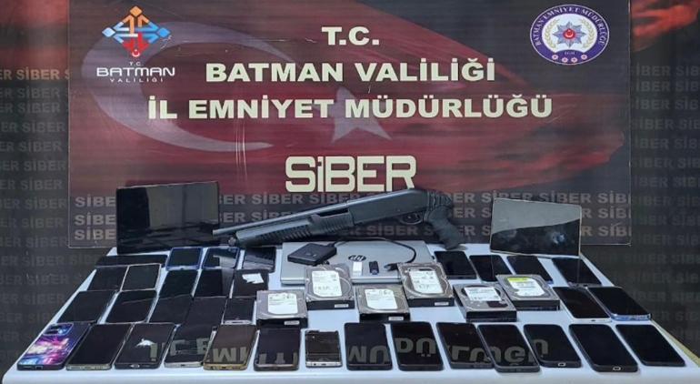 Batman merkezli 10 ilde 15 milyar liralık işlem hacmine ulaşan yasa dışı bahis ağı çökertildi