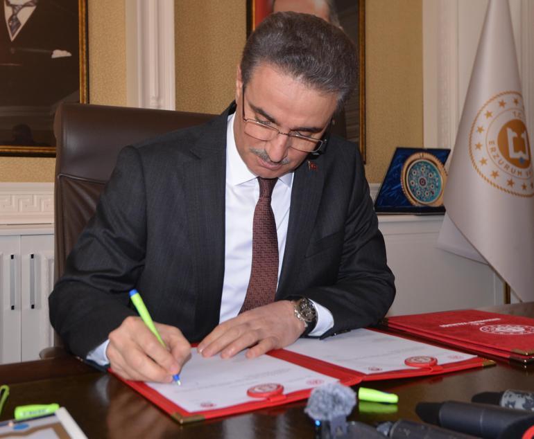 Erzurum Valisi Baruş, görevine başladı