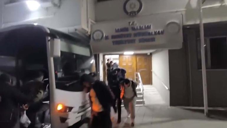 İzmirde yasa dışı bahis operasyonunda 49 tutuklama