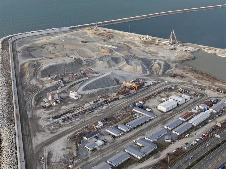 Karadenizde stratejik dönüşüm; lojistik limanda geri sayım