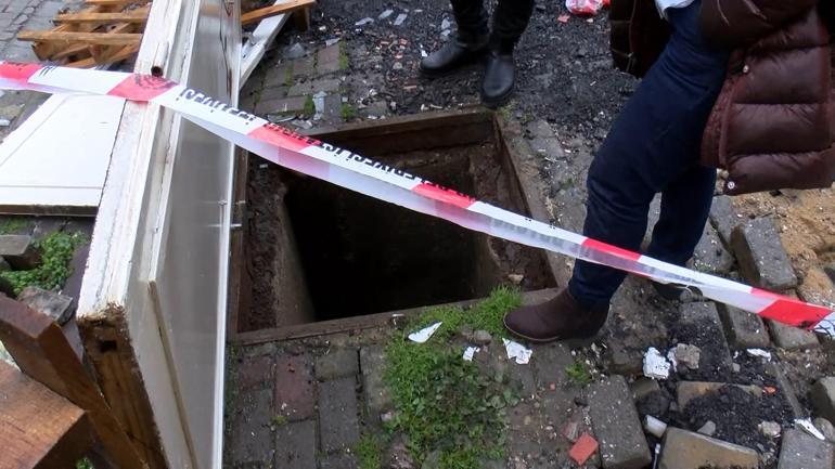 Güngörende çocuk, hurdacıların kapağını çaldığı rögara düştü