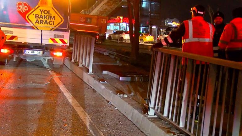 Esenyurtta otomobilin çarptığı motosiklet sürücüsü öldü