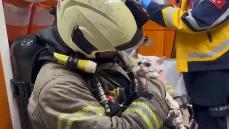 Fatih’te 3 katlı metruk binada yangın; alevler bitişikteki ahşap binaya sıçradı