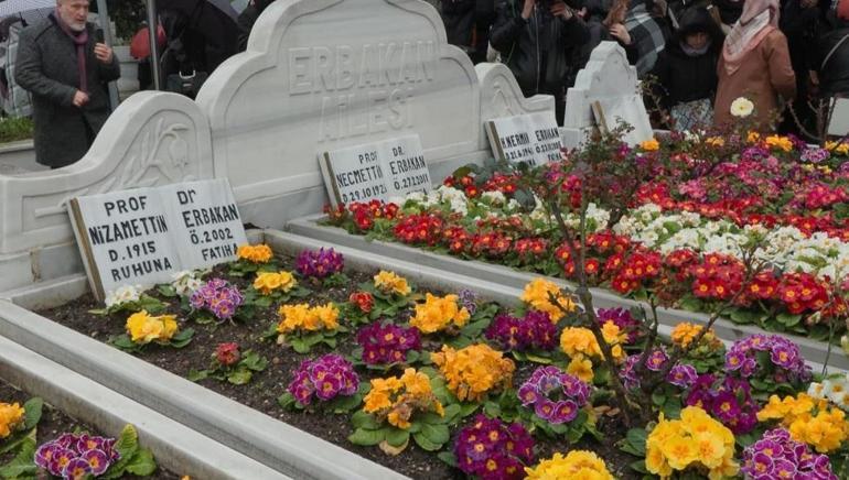 Necmettin Erbakan vefatının 15’inci yılında kabri başında anıldı