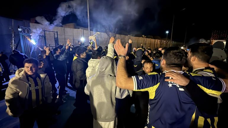 Fenerbahçe’ye Antalya’da coşkulu karşılama