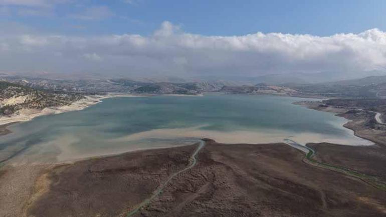 Konyada Altınapa Barajı’nda su seviyesi arttı