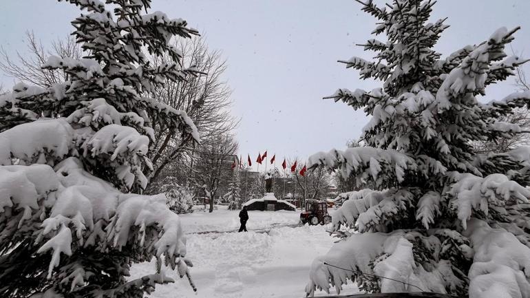 Ardahanda 89 köy yolu kardan kapandı