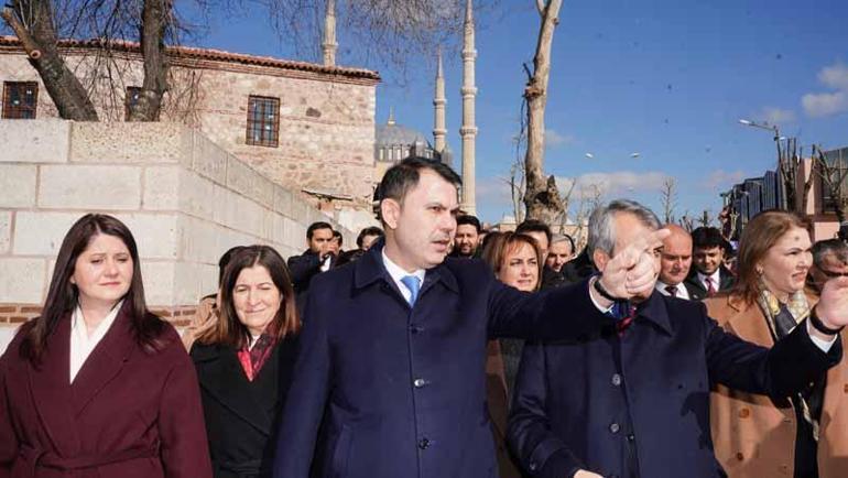 Bakan Kurumdan Selimiye Camiine ziyaret