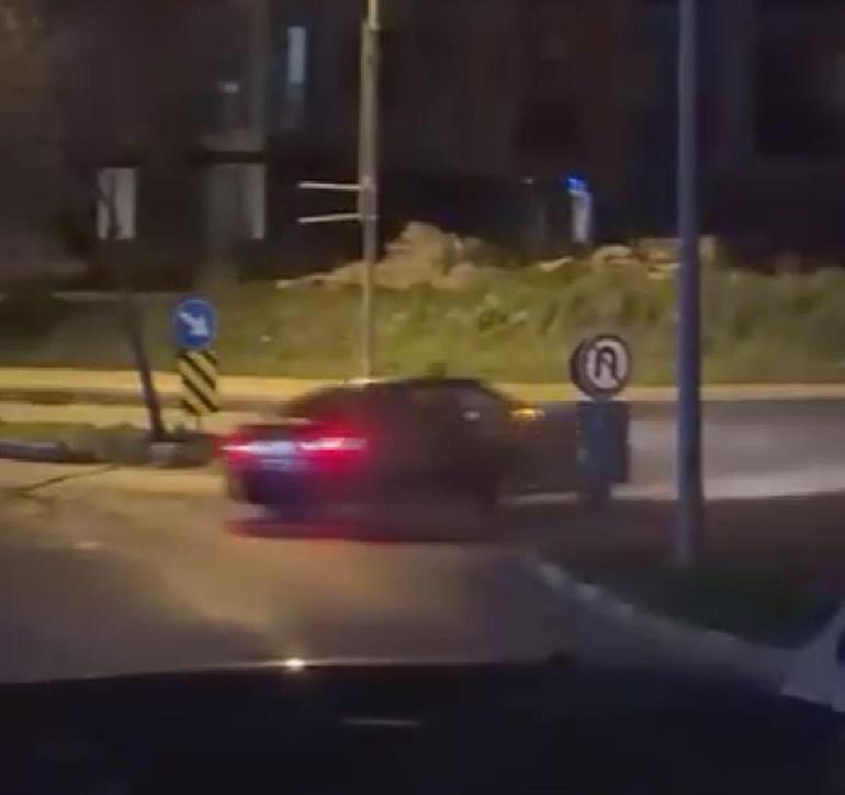 Beylikdüzü’nde drift atan sürücüye 58 bin 217 lira ceza