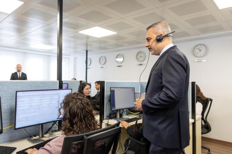 Bakan Fidan, Konsolosluk Çağrı Merkezinde incelemelerde bulundu