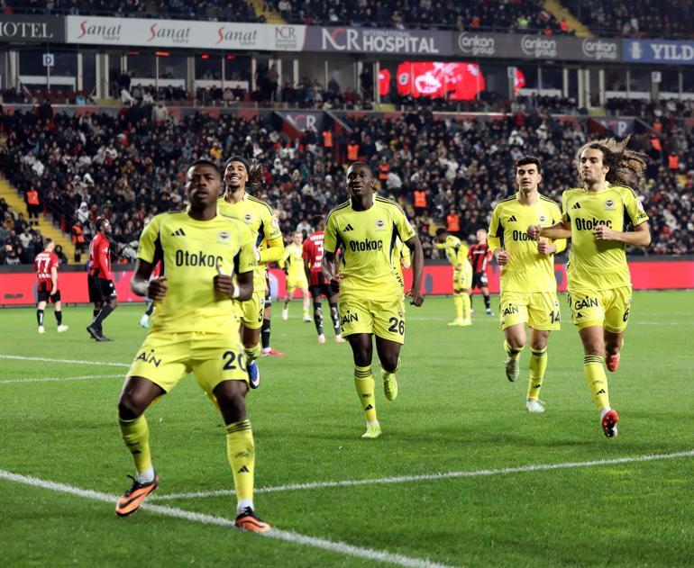 Gaziantep FK – Fenerbahçe: 0-4