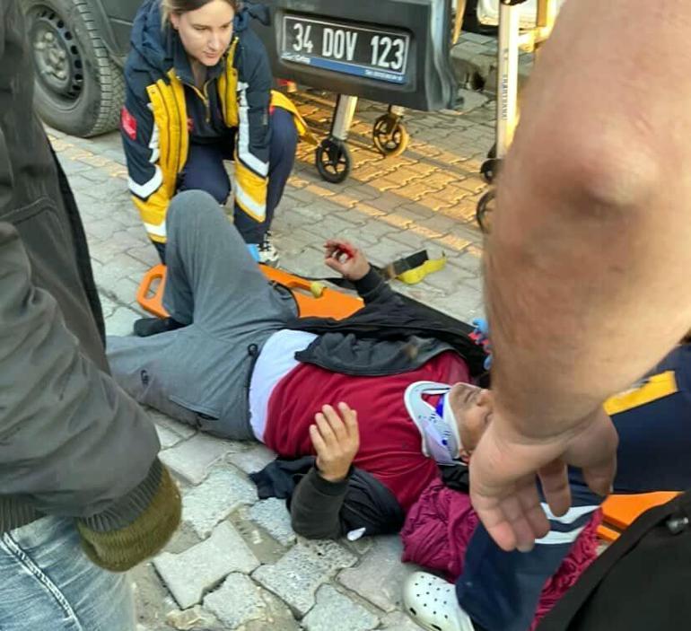 Avcılar’da pazarcılar arasında bıçaklı yol verme kavgası: 2 yaralı