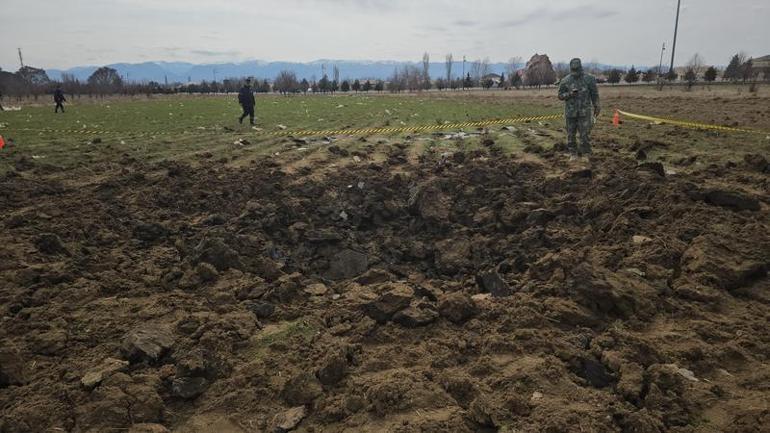 İrana ait İHA, Nahçıvan Havalimanına düştü