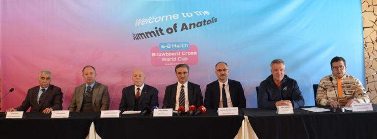 SBX World Cup 2026 Snowboard Dünya Kupası Erzurum’da başlıyor