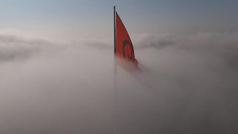 Sisin etkili olduğu Tarihi Yarımada havadan görüntülendi