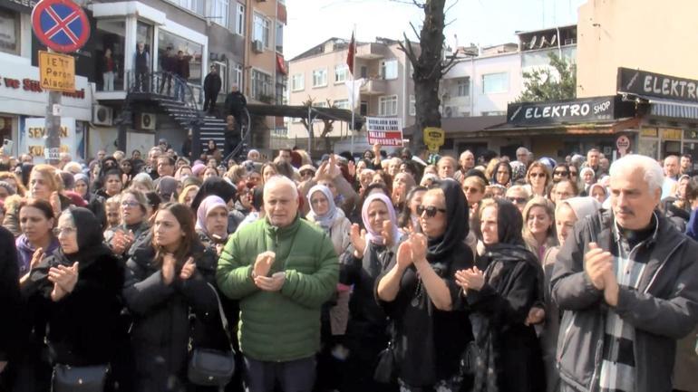 Fatihte boşanma aşamasındaki eşi tarafından öldürülen kadın son yolculuğuna uğurlandı