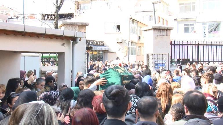 Fatihte boşanma aşamasındaki eşi tarafından öldürülen kadın son yolculuğuna uğurlandı