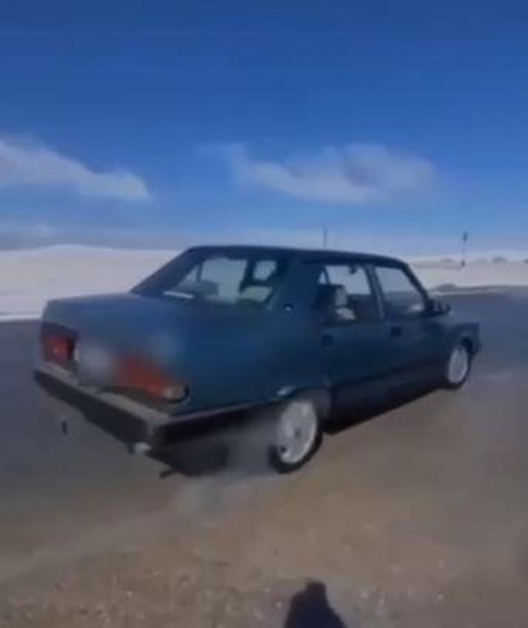 Kara yolunda yarış yapan sürücülere ceza; o anlar kamerada