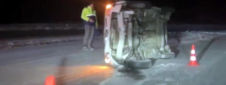 Kars’ta tipi ve buzlanma