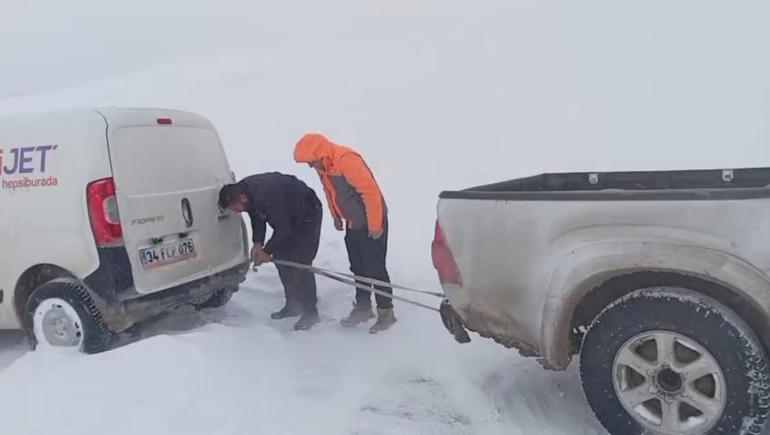 Kars’ta tipi ve buzlanma