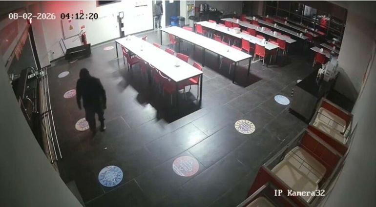 Maske takıp çelik kasaları boşaltan şüpheliler kamerada; 7 tutuklama