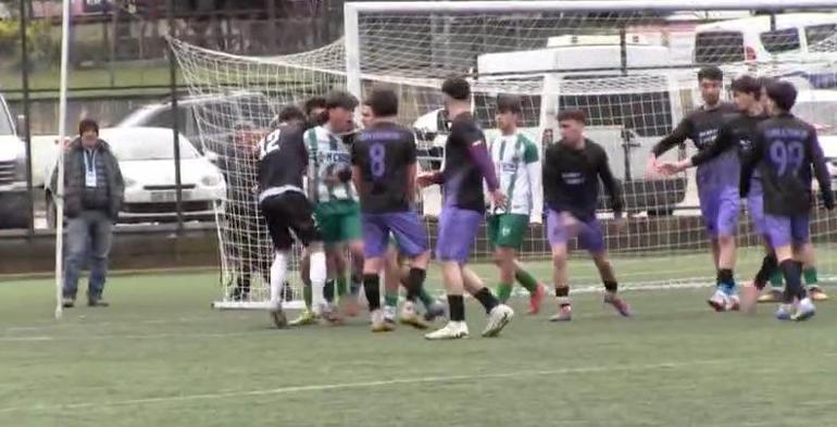 Artvin’de amatör maçta kavga; karşılaşma ertelendi