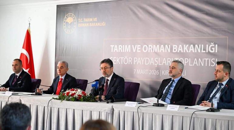 Bakan Yumaklı: Gıda anlamında problem, gübre tedarikinde sıkıntı yok