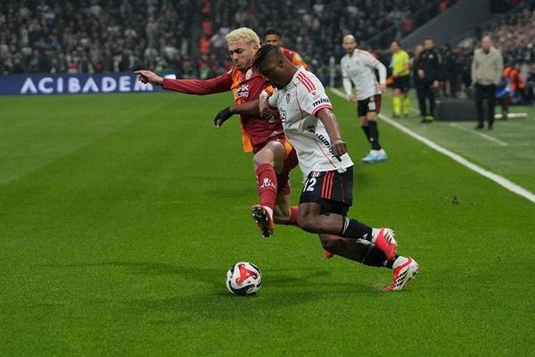 Beşiktaş – Galatasaray: 0-1 (İlk yarı)
