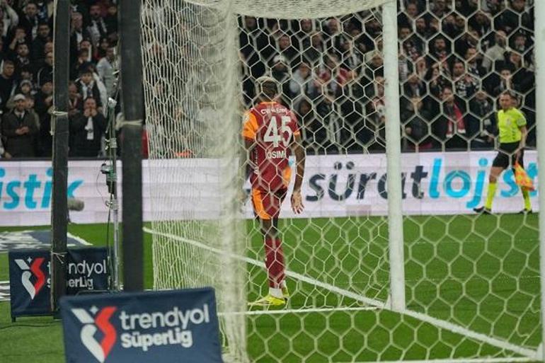 Beşiktaş – Galatasaray: 0-1 (İlk yarı)