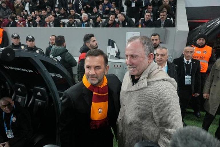 Beşiktaş-Galatasaray derbisinde taraftarlardan özel koreografi