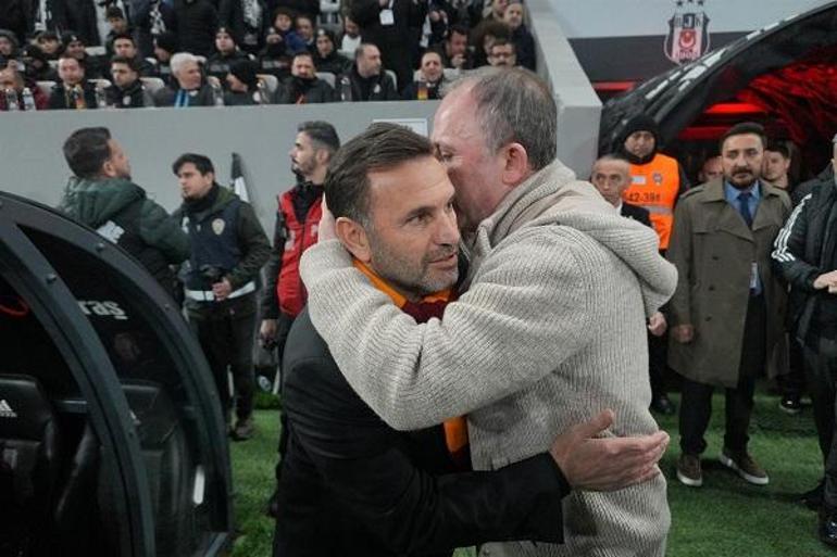 Beşiktaş-Galatasaray derbisinde taraftarlardan özel koreografi